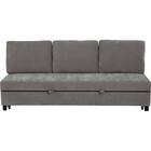 ベッドタイプ 3人用ソファ 布張りタイプ(ノアーク3 DGY) 8枚目画像