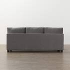 ベッドタイプ 3人用ソファ 布張りタイプ(ノアーク3 DGY) 11枚目画像