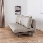 肘無し3人掛けソファ 本革(一部合成皮革)タイプ(KKS04 A-DGY)【島忠ホームズ商品】 10枚目画像