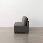 ベッドタイプ 3人用ソファ 布張りタイプ(ノアーク3 撥水加工 DGY) 10枚目画像