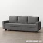 ベッドタイプ 3人用ソファ 布張りタイプ(ノアーク3 撥水加工 DGY) 12枚目画像