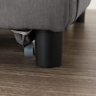 ベッドタイプ 3人用ソファ 布張りタイプ(ノアーク3 撥水加工 DGY) 13枚目画像