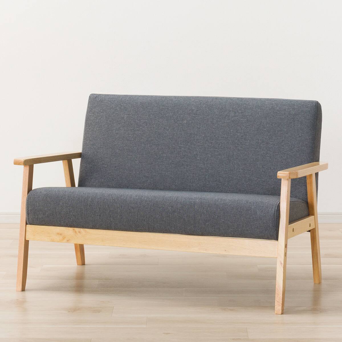 コンパクトソファ 布張りタイプ (KP511 GY) | ニトリネット【公式
