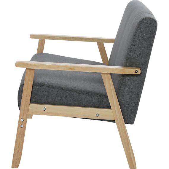 コンパクトソファ 布張りタイプ (KP511 GY) 4枚目画像