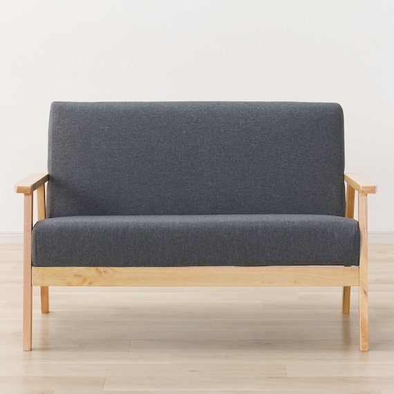 コンパクトソファ 布張りタイプ (KP511 GY) 11枚目画像