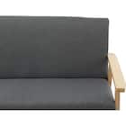 コンパクトソファ 布張りタイプ (KP511 GY) 6枚目画像