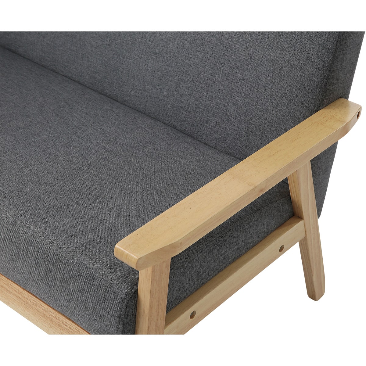 コンパクトソファ 布張りタイプ (KP511 GY) | ニトリネット【公式