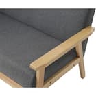 コンパクトソファ 布張りタイプ (KP511 GY) 7枚目画像