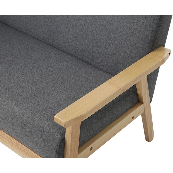 コンパクトソファ 布張りタイプ (KP511 GY) 7枚目画像