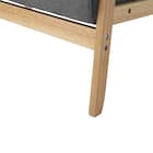 コンパクトソファ 布張りタイプ (KP511 GY) 8枚目画像