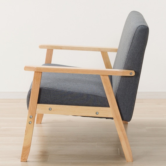 コンパクトソファ 布張りタイプ (KP511 GY) 14枚目画像