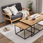 コンパクトソファ 布張りタイプ (KP511 GY) 10枚目画像