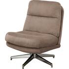 アクセントチェア 布張りタイプ(VA01 BR) 1枚目画像