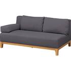 2人掛けソファ 布張りタイプ(SK8651 GY) 1枚目画像