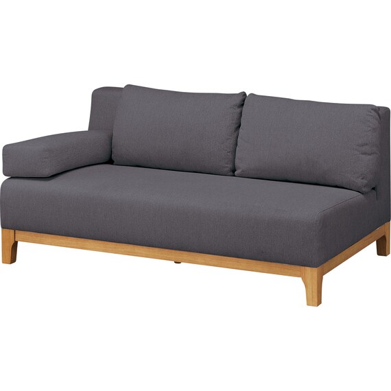 2人掛けソファ 布張りタイプ(SK8651 GY) 1枚目画像