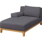 カウチソファ 布張りタイプ(SK8651 GY) 1枚目画像