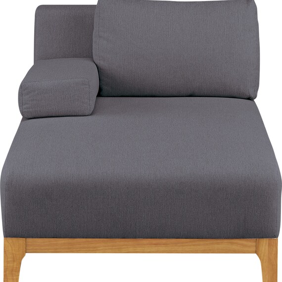 カウチソファ 布張りタイプ(SK8651 GY) 2枚目画像