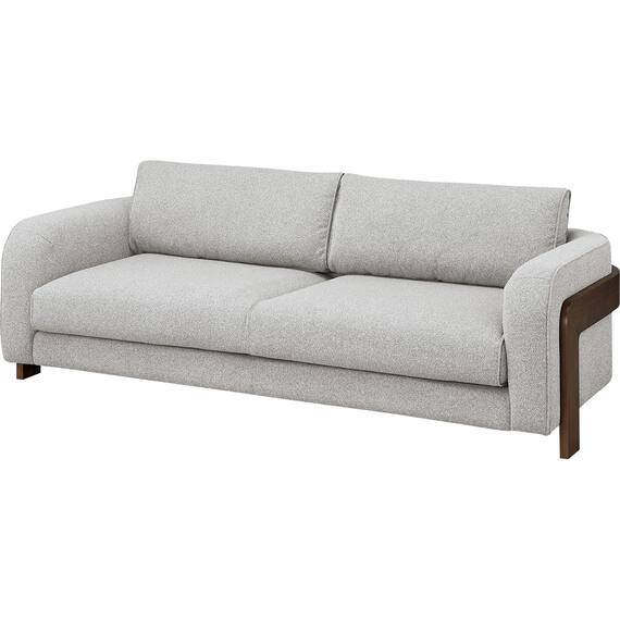 3人掛けソファ 布張りタイプ(MF01 GY) 1枚目画像