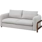 3人掛けソファ 布張りタイプ(MF02 GY) 1枚目画像