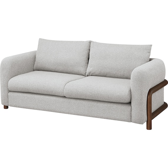 3人掛けソファ 布張りタイプ(MF02 GY) 1枚目画像