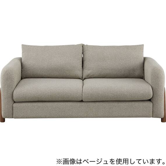 3人掛けソファ 布張りタイプ(MF02 GY) 3枚目画像