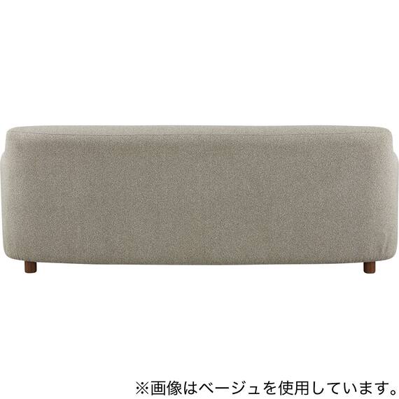 3人掛けソファ 布張りタイプ(MF03 GY) 4枚目画像