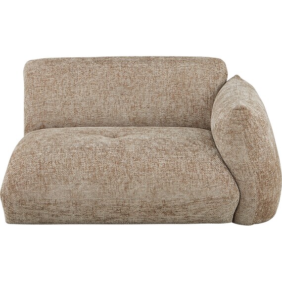 左肘1人掛けソファ 布張りタイプ(MF04 BE) 2枚目画像