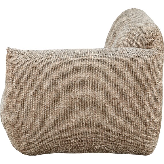 左肘1人掛けソファ 布張りタイプ(MF04 BE) 3枚目画像