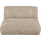 アームレス1人掛けソファ 布張りタイプ(MF04 BE) 2枚目画像