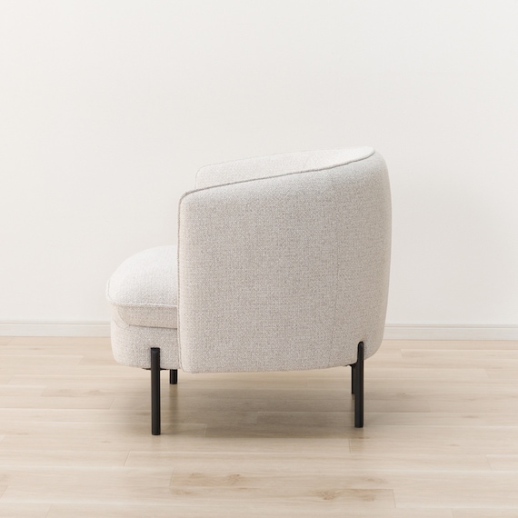 アクセントチェア (PC01 GY) 4枚目画像