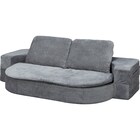 ソファベッド 布張りタイプ (BX05 GY) 1枚目画像