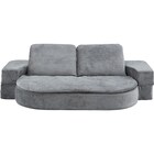 ソファベッド 布張りタイプ (BX05 GY) 7枚目画像