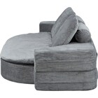 ソファベッド 布張りタイプ (BX05 GY) 8枚目画像