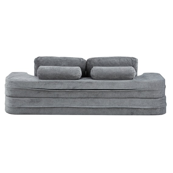 ソファベッド 布張りタイプ (BX05 GY) 9枚目画像