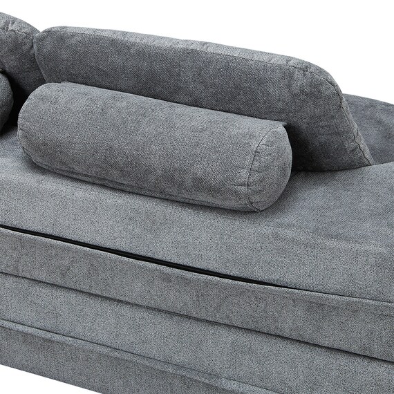 ソファベッド 布張りタイプ (BX05 GY) 10枚目画像