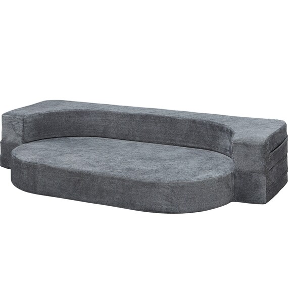 ソファベッド 布張りタイプ (BX05 GY) 12枚目画像