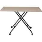 昇降センターテーブル (ライザN GW/BK) 2枚目画像