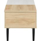 天板昇降テーブル(OD01 80 LBR/WH) 3枚目画像