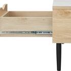 天板昇降テーブル(OD01 80 LBR/WH) 7枚目画像