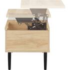 天板昇降テーブル(OD01 80 LBR/WH) 9枚目画像