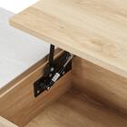 天板昇降テーブル(OD01 80 LBR/WH) 10枚目画像