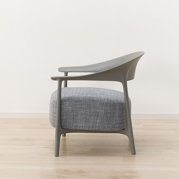 アクセントチェア (UR001 25K DGY/GY) 4枚目画像