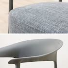 アクセントチェア (UR001 25K DGY/GY) 6枚目画像