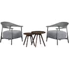 アクセントチェア (UR001 25K DGY/GY) 10枚目画像