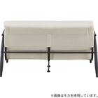 2人掛けカジュアルソファ 布張りタイプ (モチファ MZ03 GY) 10枚目画像