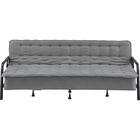 ソファベッド 布張りタイプ (モチファ MZ01 肘あり DGY) 9枚目画像