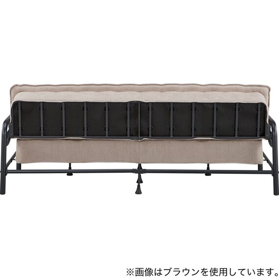 ソファベッド 布張りタイプ (モチファ MZ01 肘あり DGY) 11枚目画像