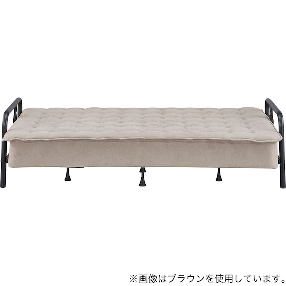 ソファベッド 布張りタイプ (モチファ MZ01 肘あり DGY) 13枚目画像