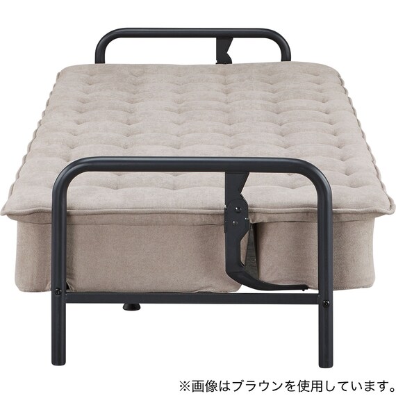 ソファベッド 布張りタイプ (モチファ MZ01 肘あり DGY) 14枚目画像