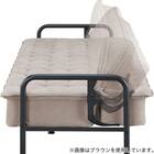 ソファベッド 布張りタイプ (モチファ MZ01 肘あり DGY) 15枚目画像